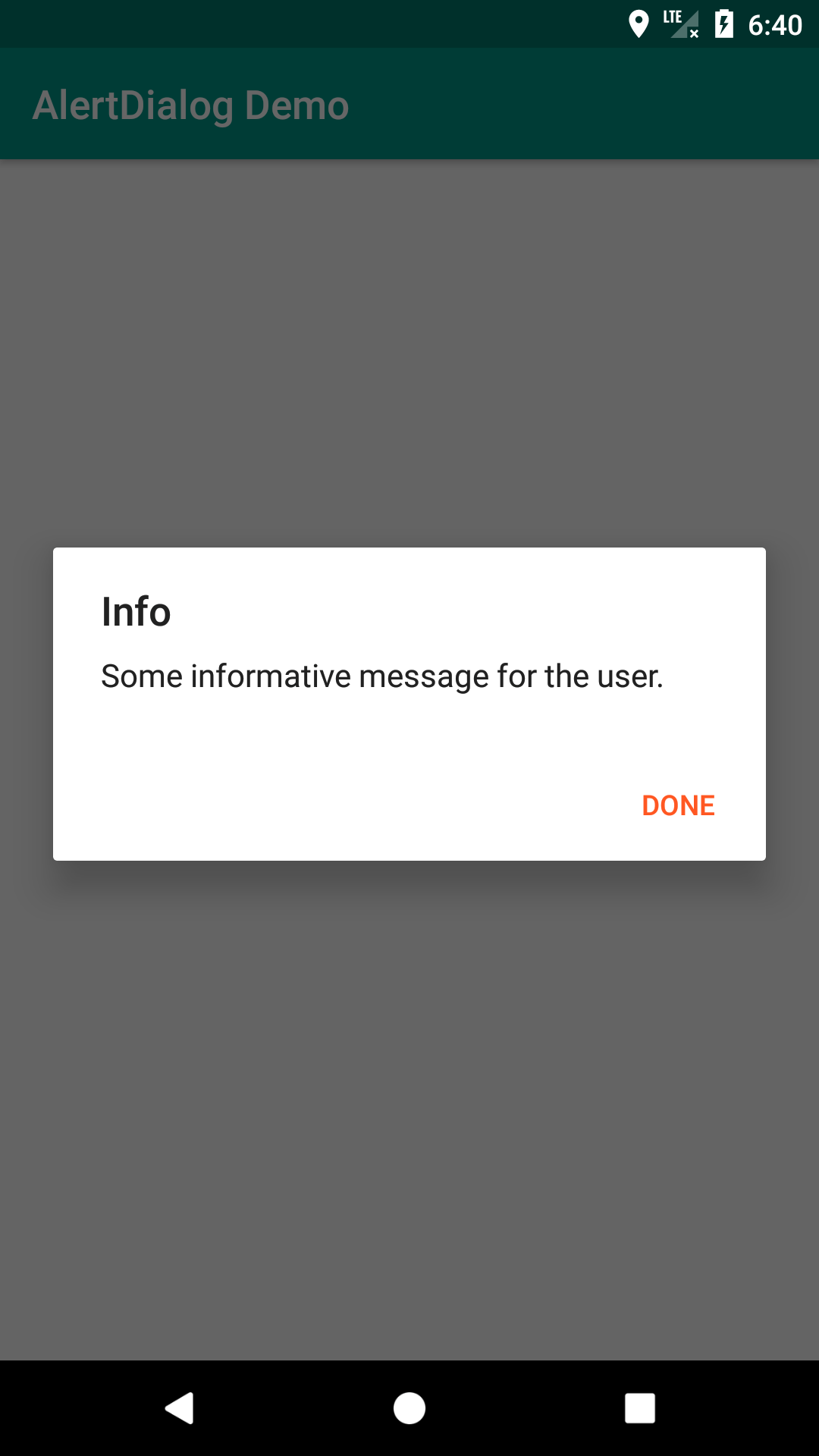 Create AlertDialog and Basic Usage Android PCSalt