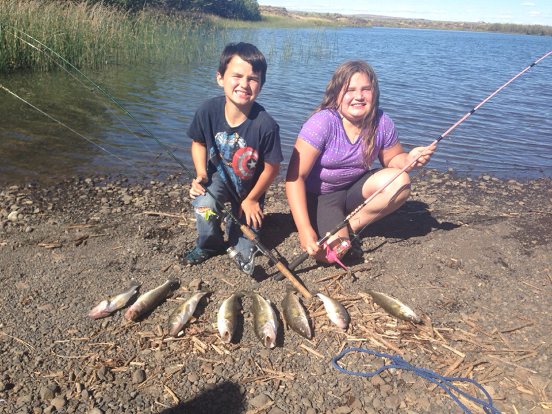 Fishing At Banks Lake