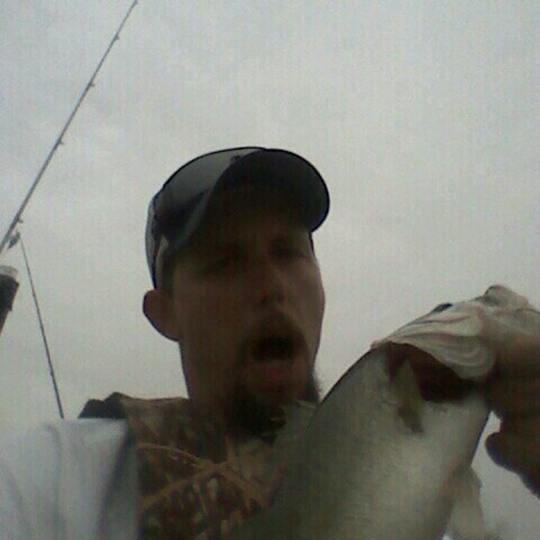 Caught a Largemouth Bass on Alvarado Lake using a Grandebass