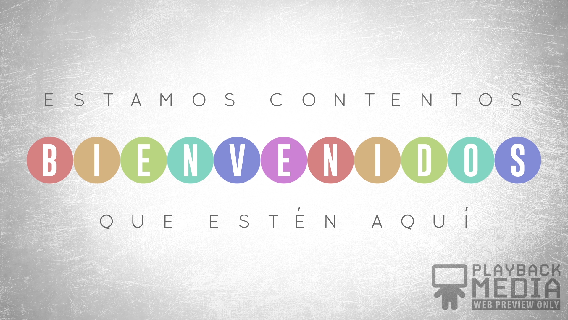 Event Planner Still Spanish Playback Media