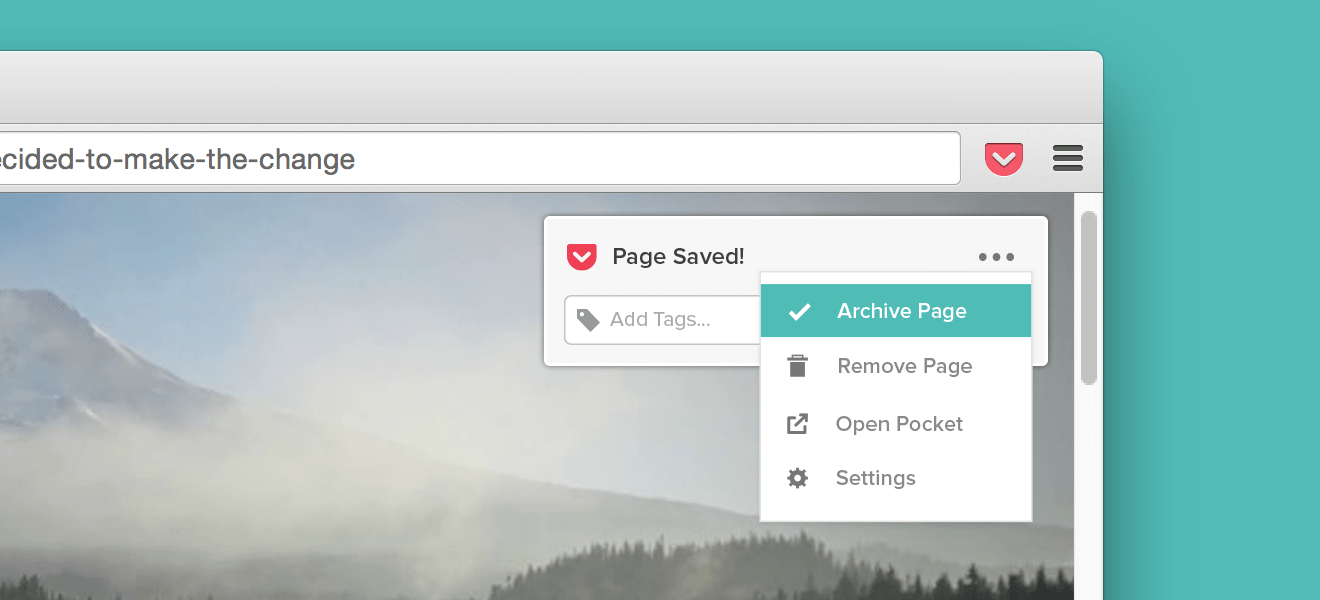 Saving is faster than ever with the new Pocket Extension for Chrome