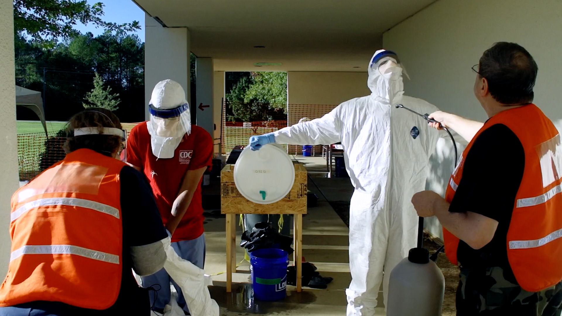 How the CDC trains workers to combat Ebola The Washington Post
