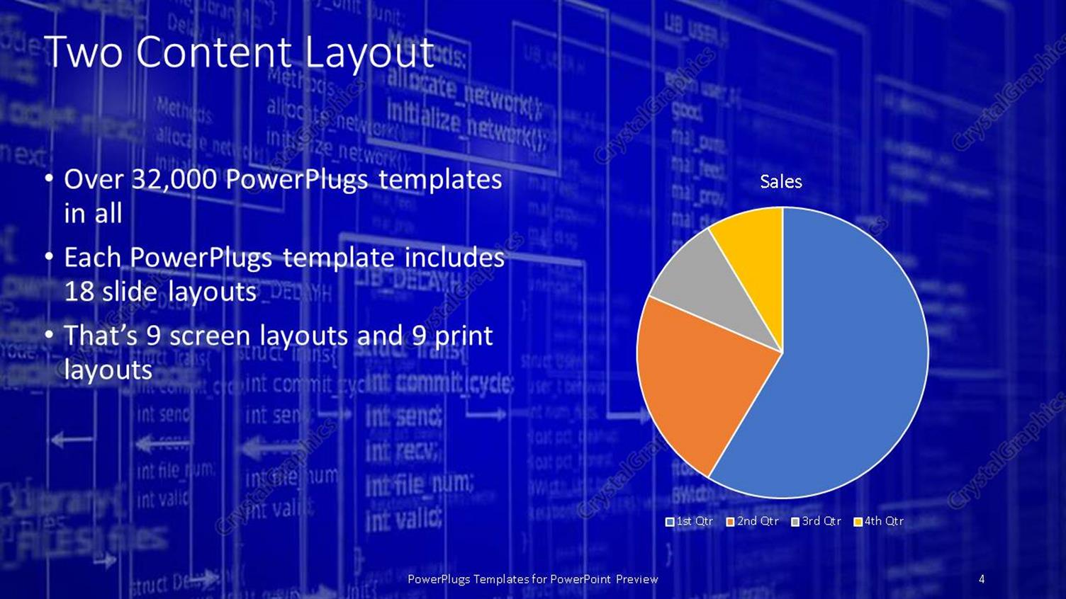 PowerPoint Template computer programming algorithm with codes and