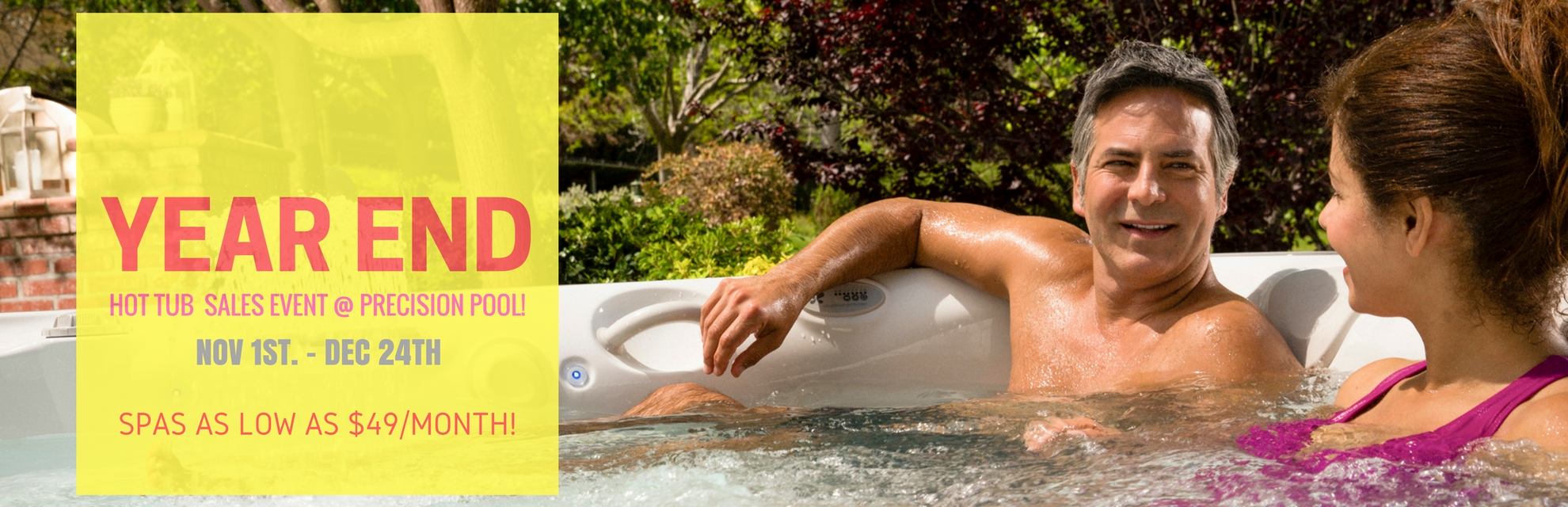 Hot Tub Sales Event