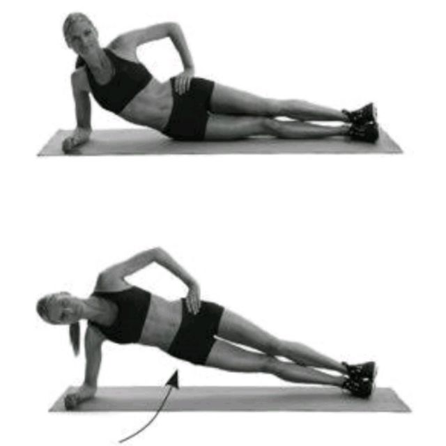 Side Plank With Hip Raises by Aysel S. Exercise Howto Skimble