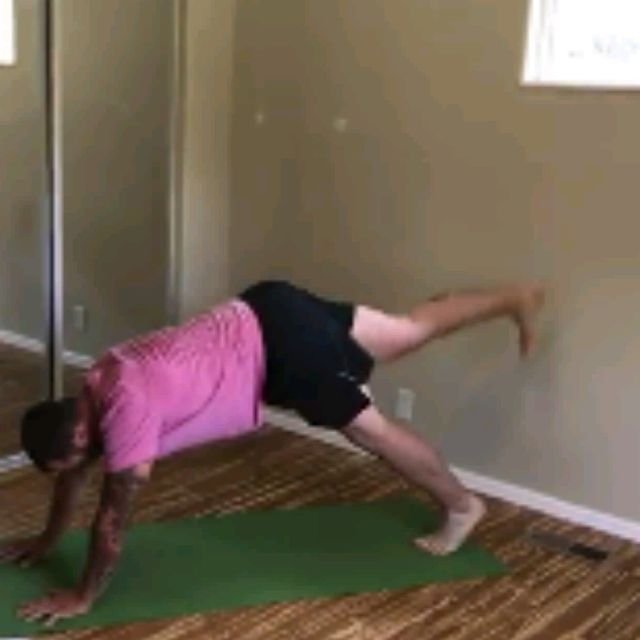 Down Dog Knee Pull Ins by 𝔻𝕖𝕤𝕖𝕣𝕥 𝔽𝕠𝕩🦊 🌟 Exercise Howto Skimble