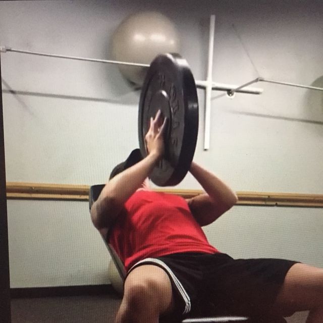 Incline Plate Press Exercise Howto Workout Trainer by Skimble