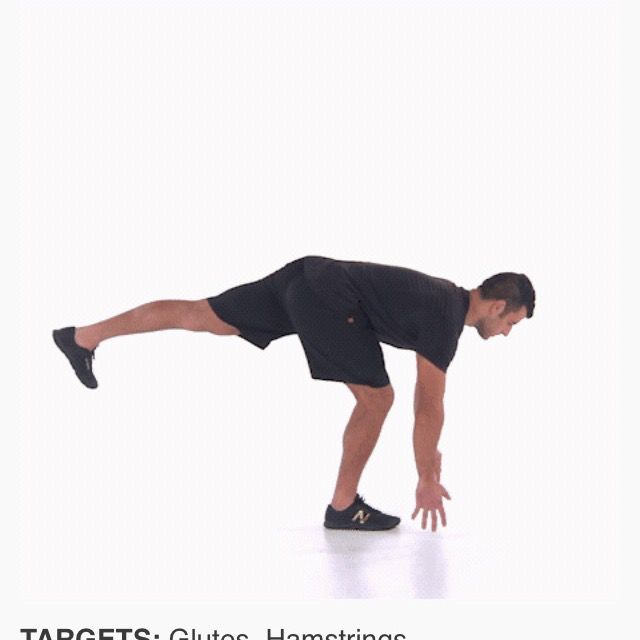 Single Leg Hip Hinge by Sammy K. Exercise Howto Skimble