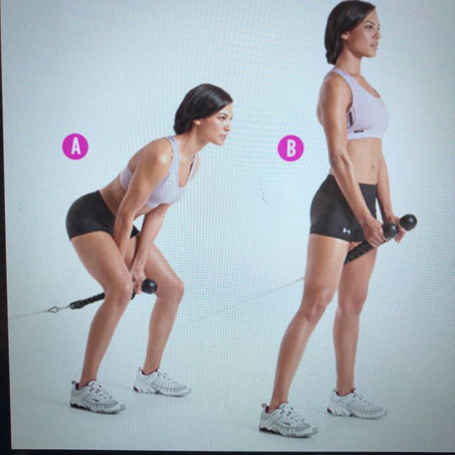 how to do deadlifts on a cable machine Stephany Jacoby