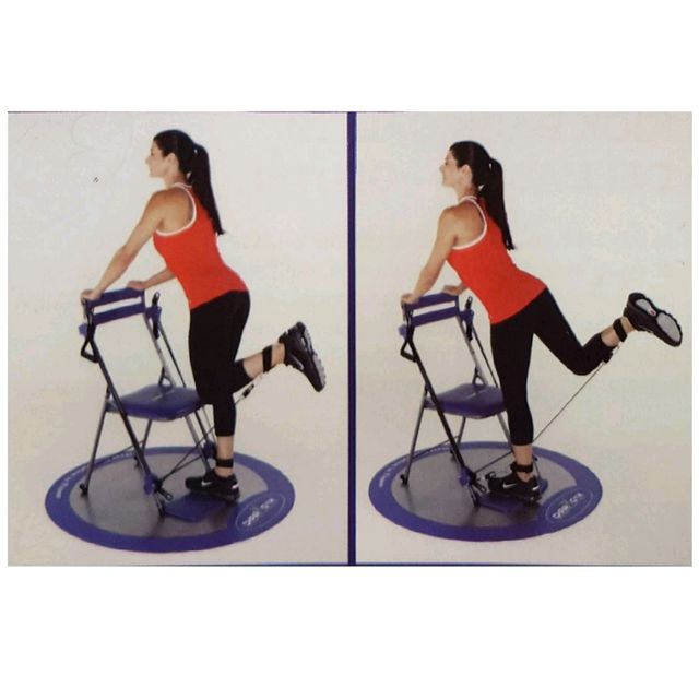 Standing Donkey Kick SA Exercise Howto Workout Trainer by Skimble