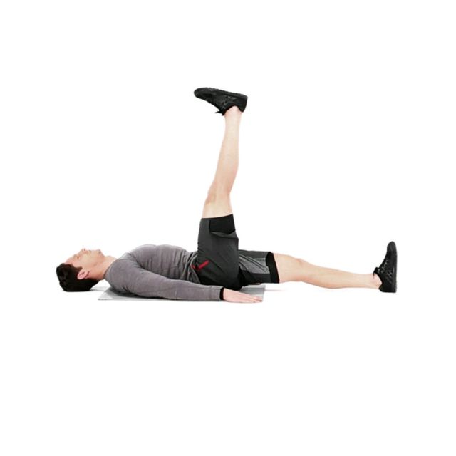 Single Leg Raise by Silas Eisenback Exercise Howto Skimble