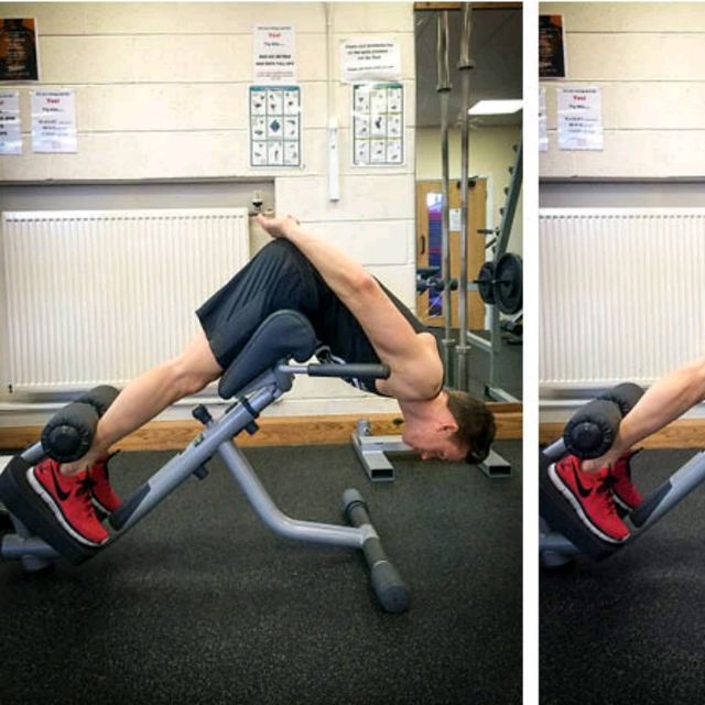 Glute Ham Raise Exercise Howto Workout Trainer by Skimble