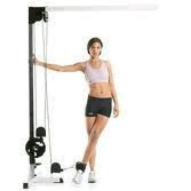 Standing Cable Hip Abduction Exercise Howto Workout Trainer by Skimble