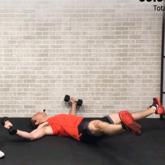 Dumbbell Fly + Hello Dolly by Dennis Richardson Exercise Howto Skimble