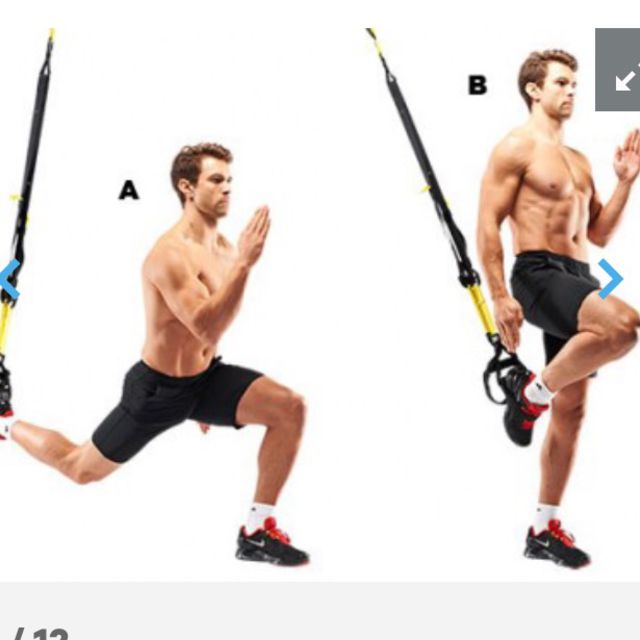TRX Lunge by Rob D Exercise Howto Skimble Workout Trainer