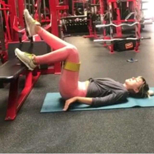 Single Leg Glute Bridge (With Or Without Band/Weight) Exercise Howto
