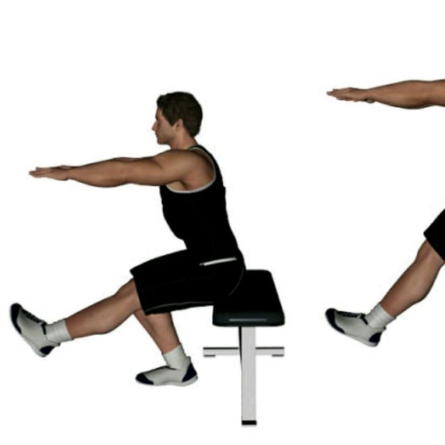 Alternating Bench Pistol Squats by Anthony Franklin Exercise Howto