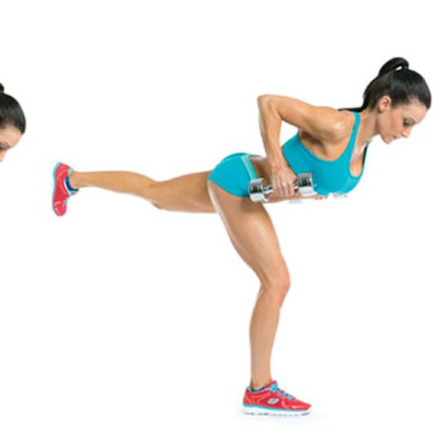 Single Leg Romanian Deadlift To Row by Anthony Franklin Exercise How