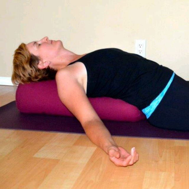 Corpse With Bolster by Shana Martin Exercise Howto Skimble