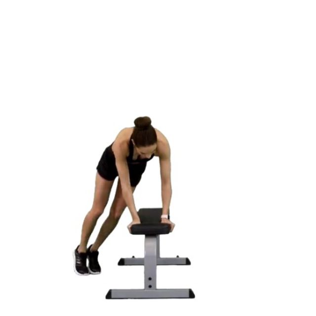 Bench Hops by Tara L. Exercise Howto Skimble Workout Trainer