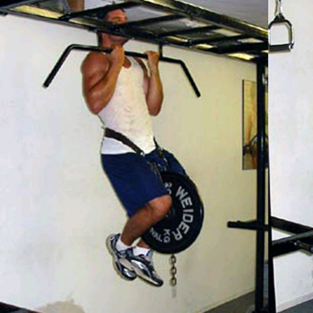 Weighted Chin Ups by Uncle Heiko S Exercise Howto Skimble