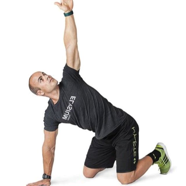 Right Upper Body Rotation by Sonia R. Exercise Howto Skimble