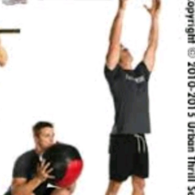 Wall Ball Squat Throw ( Wod ) Exercise Howto Workout Trainer by Skimble
