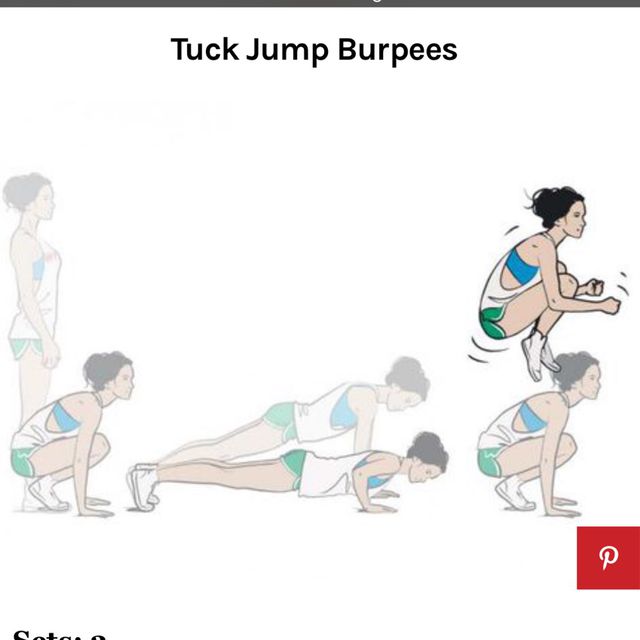 Tuck Jump Burpees by Jacob Miller Exercise Howto Skimble