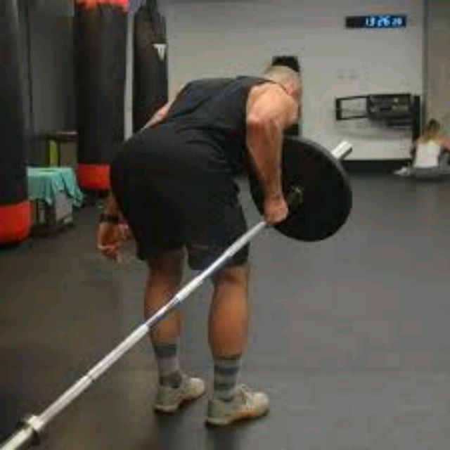 Single Arm Landmine Row (L) Exercise Howto Workout Trainer by Skimble