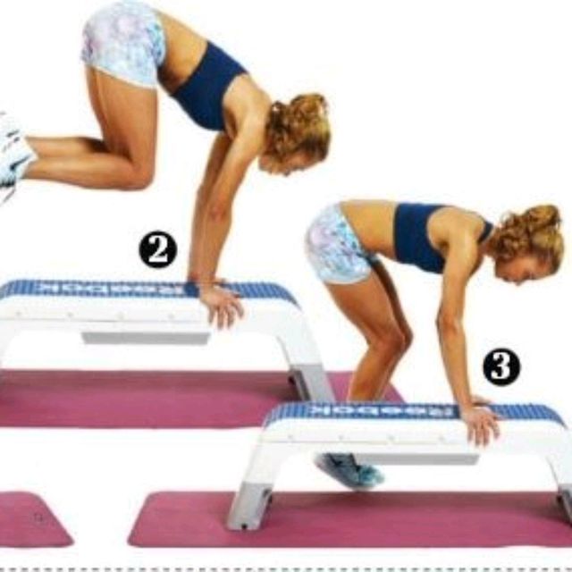 Bench Hop Overs by Silas Eisenback Exercise Howto Skimble