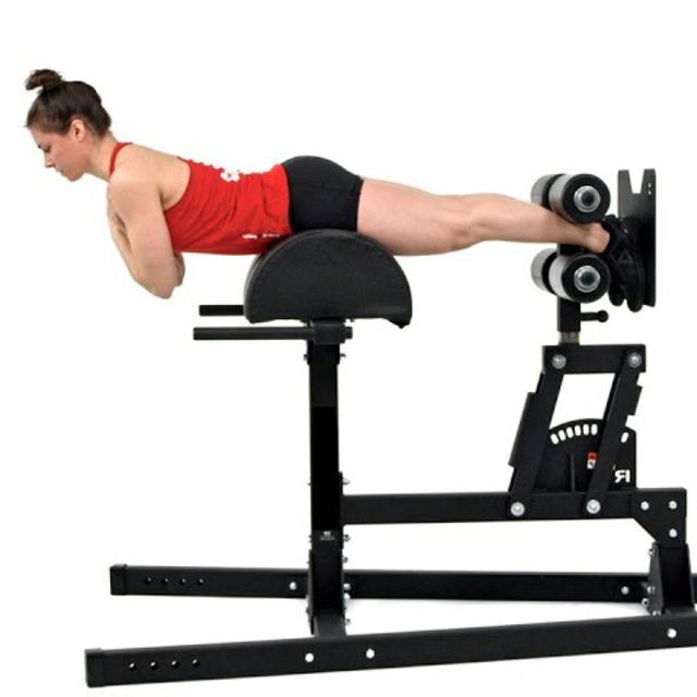 Glute Ham Extention Exercise Howto Workout Trainer by Skimble