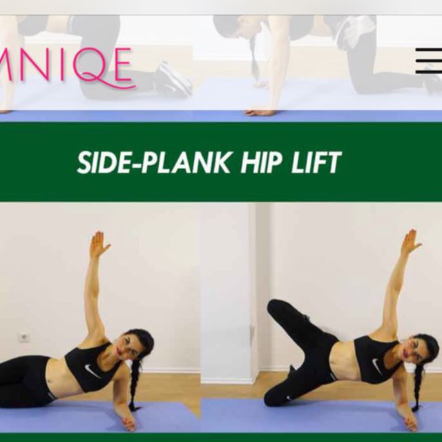 Side Plank Hip Lift by Bridgitte Dabrowski Exercise Howto Skimble