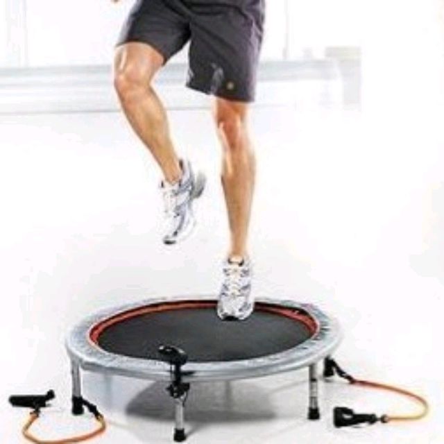 Rebounder Running Exercise Howto Workout Trainer by Skimble