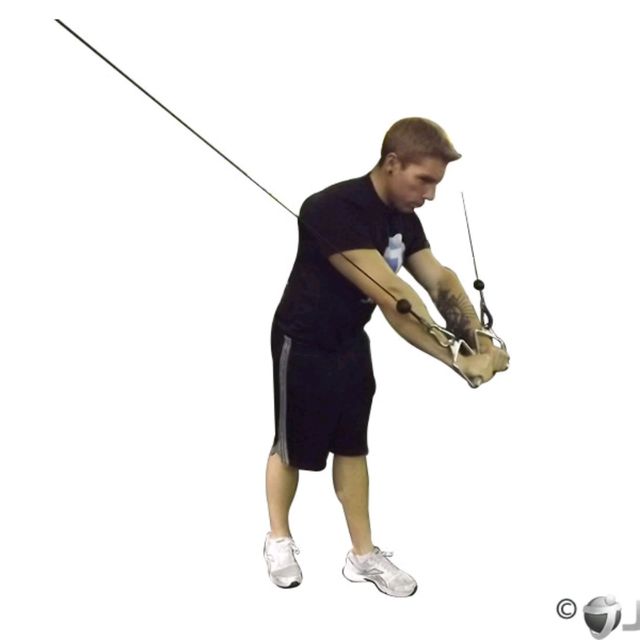 Decline Cable Chest Press by Ran P Exercise Howto Skimble