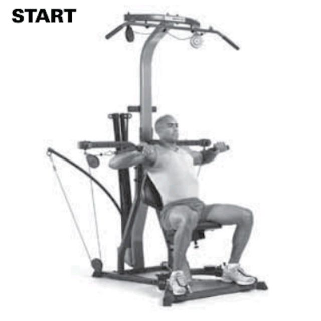 BowFlex Bench Press Exercise Howto Workout Trainer by Skimble