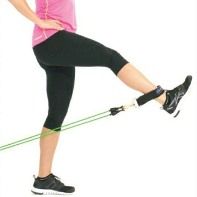 Right Leg Kicks Exercise Howto Workout Trainer by Skimble