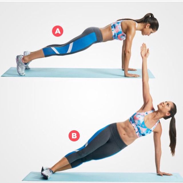 Plank Rotation by Adele A. Exercise Howto Skimble