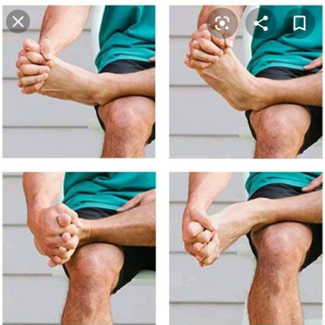 FINGERS BETWEEN TOES STRETCH by Vincent H. Exercise Howto Skimble