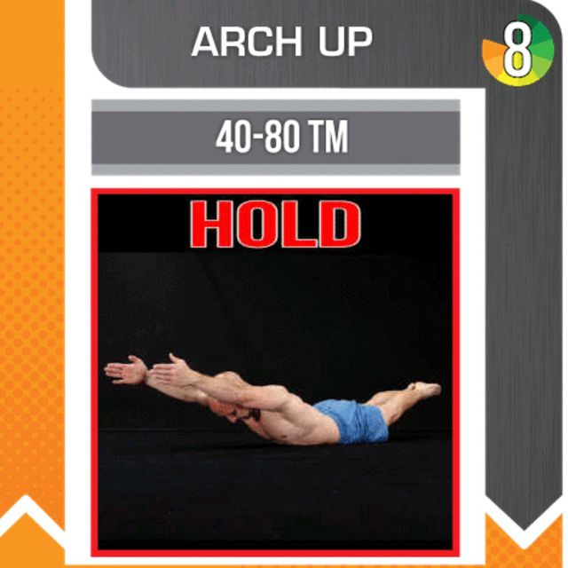 Arch Up Hold Exercise Howto Workout Trainer by Skimble