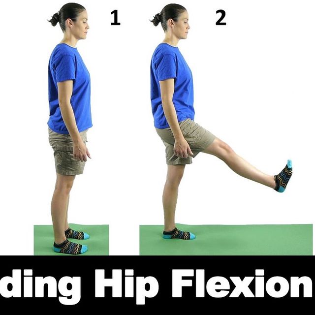 Standing Hip Flexion by Daniel Arixi Exercise Howto Skimble