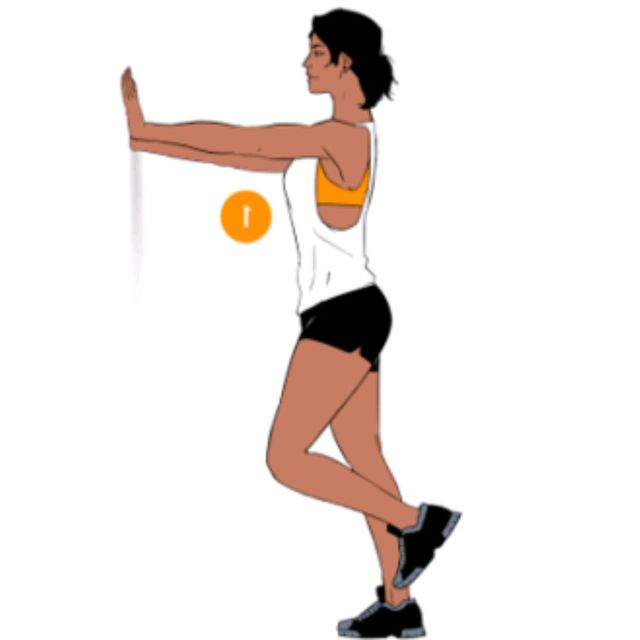 Single Leg Calf Raises (Right) Exercise Howto Workout Trainer by