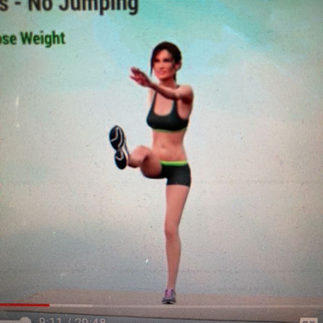 Leg Kicks Exercise Howto Workout Trainer by Skimble