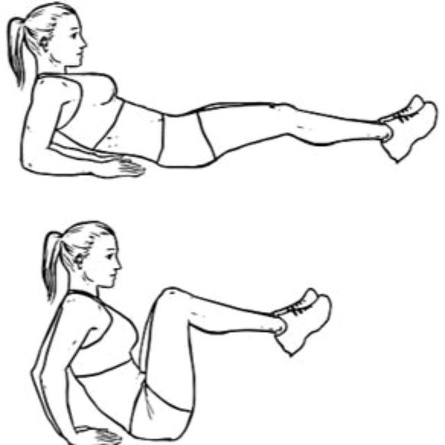 Knee Pull Ins by Coneisha Ware Exercise Howto Skimble