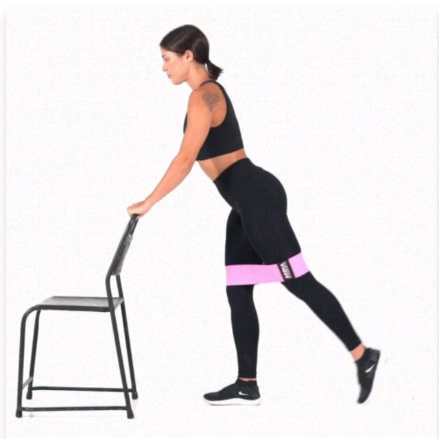 Standing Kickback Combo by Tanya M. Exercise Howto Skimble