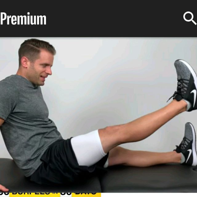 STRAIGHT LEG RAISES by Vincent H. Exercise Howto Skimble