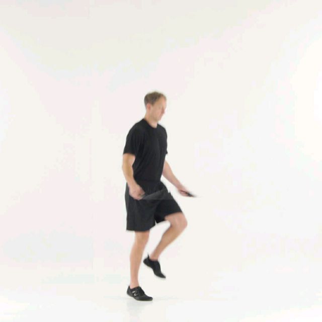 Jump Rope (Alternate Foot) by Alex Ander Exercise Howto Skimble