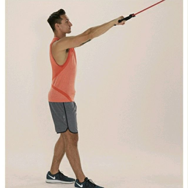 Face Pull With Band por Mariel Rodriguez Ejercicio Cómo hacerlo Skimble