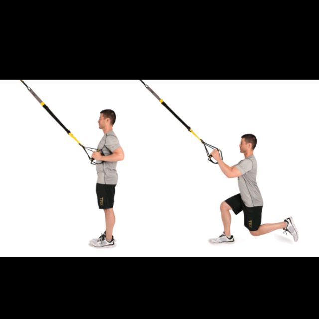 TRX Reverse Lunge by Patrick9 Morrisey Exercise Howto Skimble