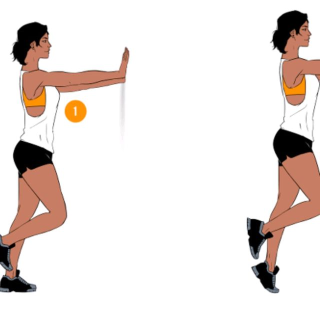 Calf Raise Exercise Howto Workout Trainer by Skimble