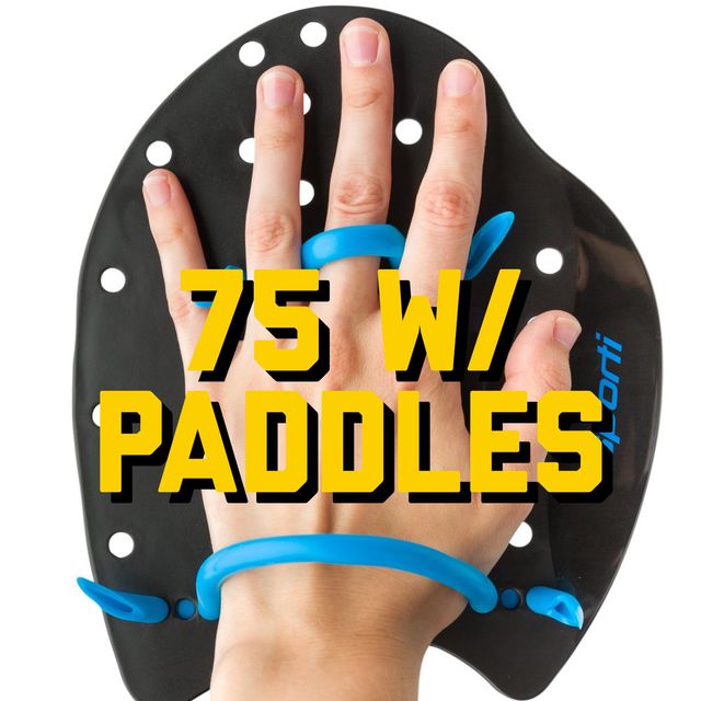 75 Free Pace with Hand Paddles by Brian Fallon Exercise Howto Skimble